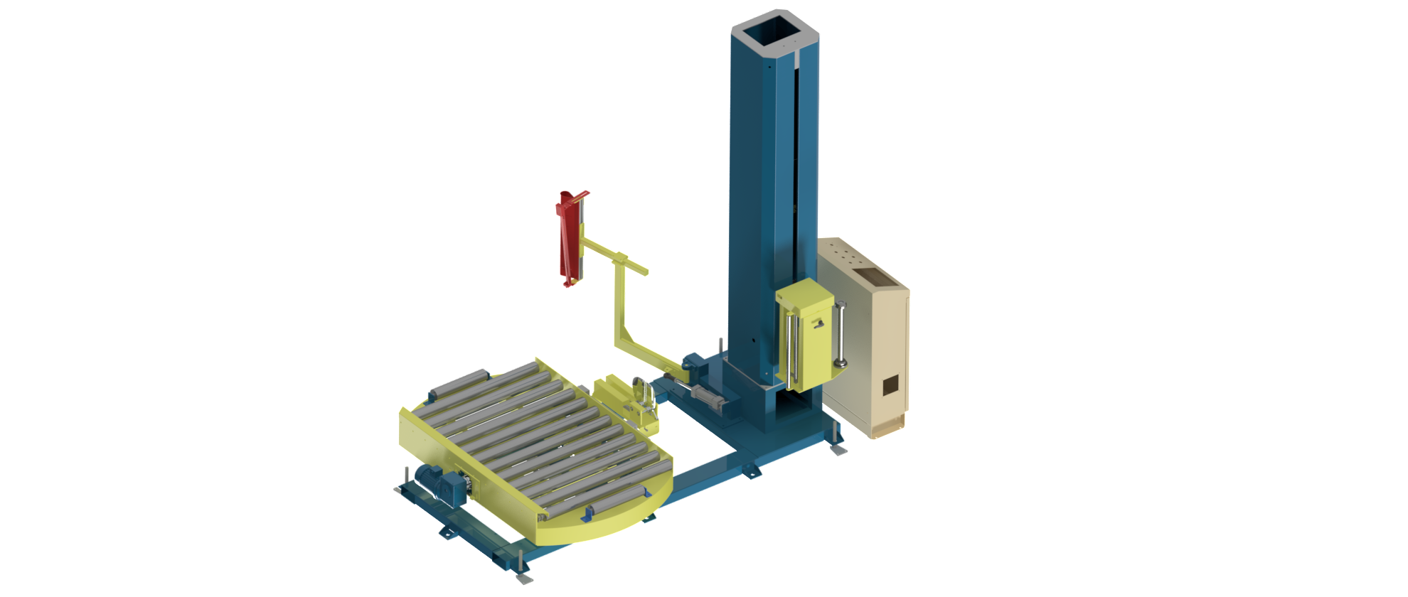 Przenośnik paletowy rolkowy załadunkowy palet - obrazek 4
