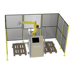 Stanowisko paletyzacji kartonów